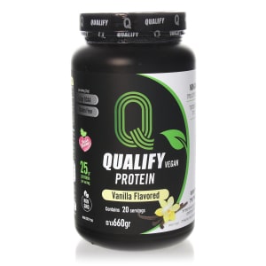 אבקת חלבון טבעונית בטעם וניל - 660 גרם