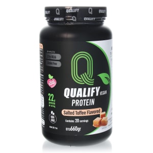 אבקת חלבון טבעונית בטעם טופי מלוח - 660 גרם